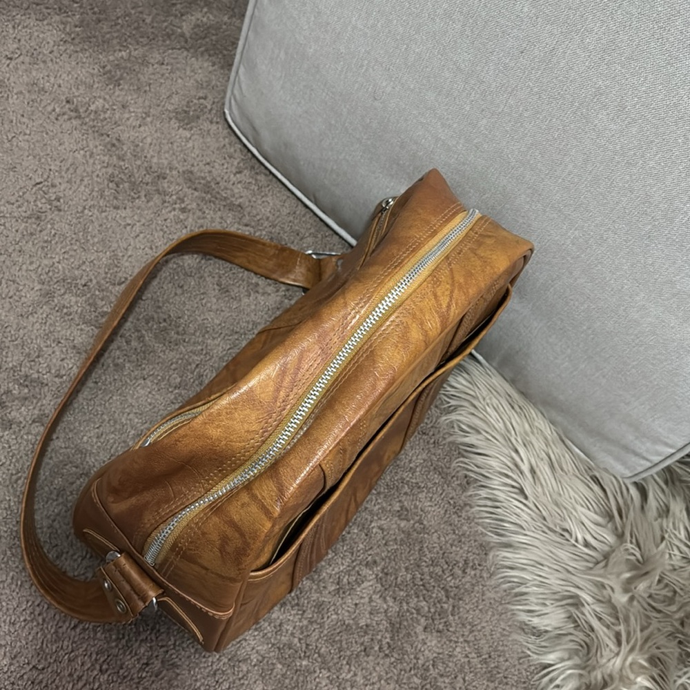 Vintage American Tourister Carryon Shoulder Strap Bag-EUC-Brown - Picture 7 of 17